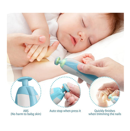 BabyCare™| Lima Corta Uñas Bebe Electrico - Fulgor Alta Gama